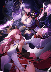 Yae Miko Raiden Shogun