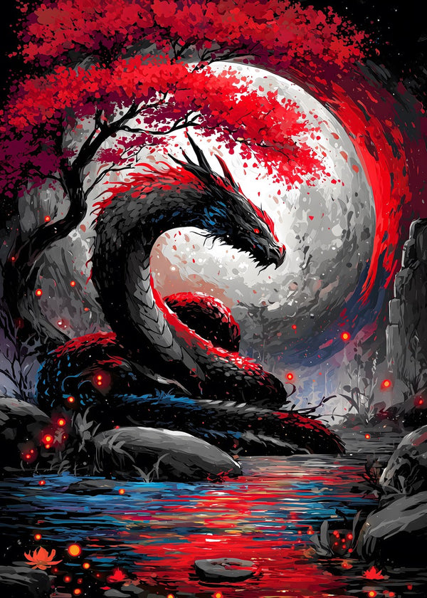 Serpent's Moonlit Reverie