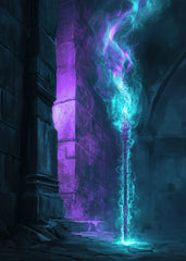 Spectral Magic Staff