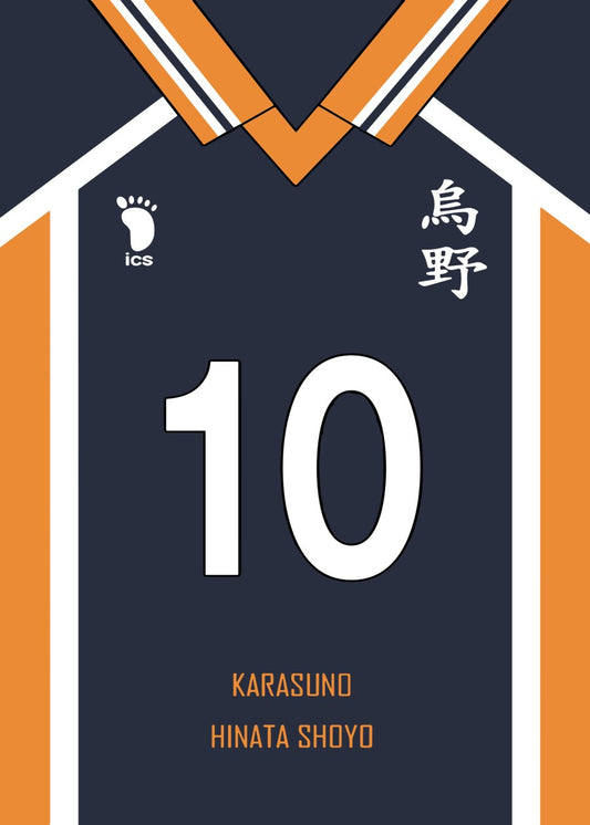 Karasuno Jersey - Number 10