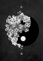 Cherry Blossom Yin Yang