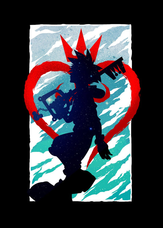 Sora Silhouette Kingdom Hearts