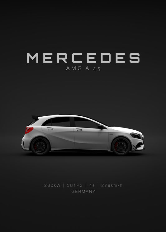 Mercedes Benz A45 AMG 2017 wh 