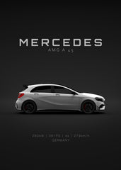 Mercedes Benz A45 AMG 2017 wh 