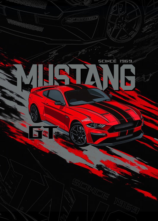 Ford Mustang GT - "Since 1969"