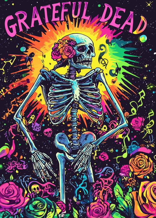 Grateful Dead Skeleton