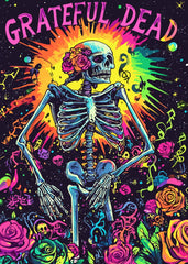 Grateful Dead Skeleton