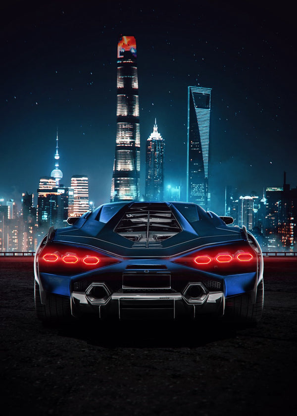 Lamborghini in the City