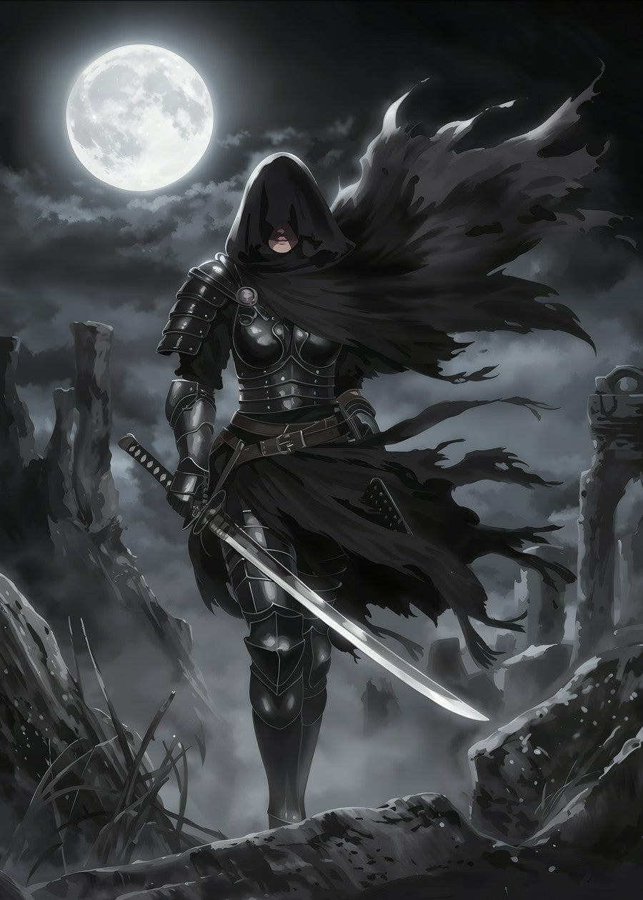 Moonlit Shadow Warrior