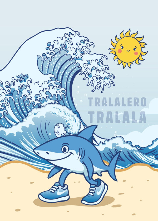 Italian brainrot Shark Tralalero Tralala