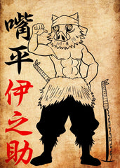 Inosuke hashibira, Demon Slayer Kimetsu no Yaiba