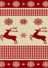 Classic Christmas Reindeer Art