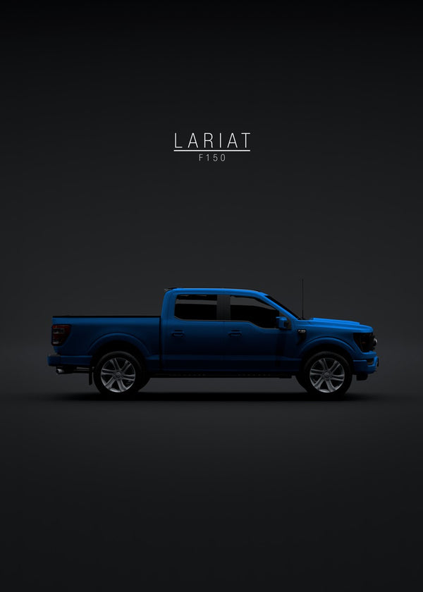 Ford F-150 Lariat 2021 Blue