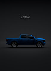 Ford F-150 Lariat 2021 Blue