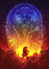 Fantasy Battle With Alien Demon