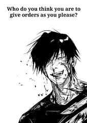 Toji Fushiguro quotes, Jujutsu Kaisen