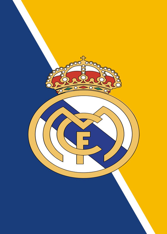 Real Madrid Crest on Split