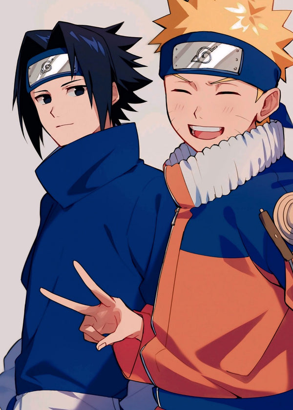 Naruto and Sasuke