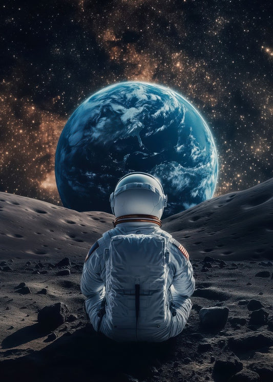 Astronaut on the Moon