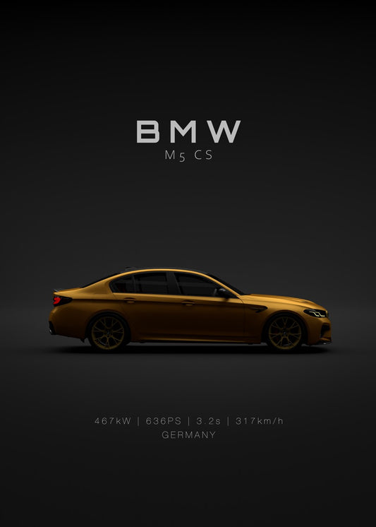 BMW M5 CS F90 - Gold
