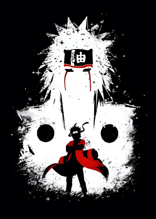 Jiraiya Naruto Silhouette