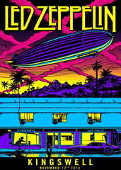 Led Zeppelin Neon Kingswell