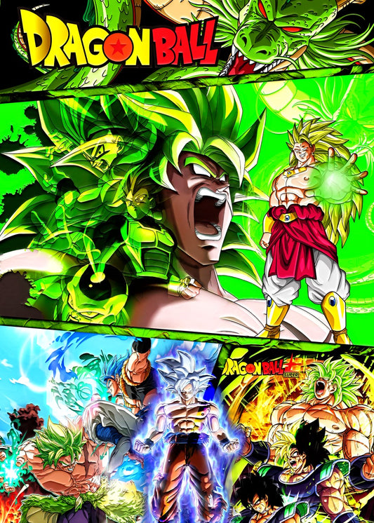 dragon ball broly colage 