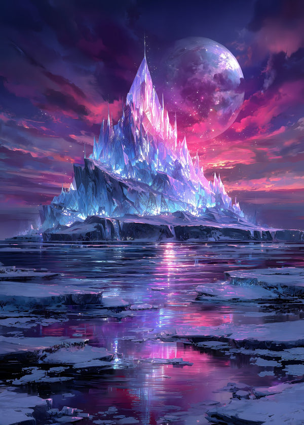 Crystal Fortress of the Icy Mountain