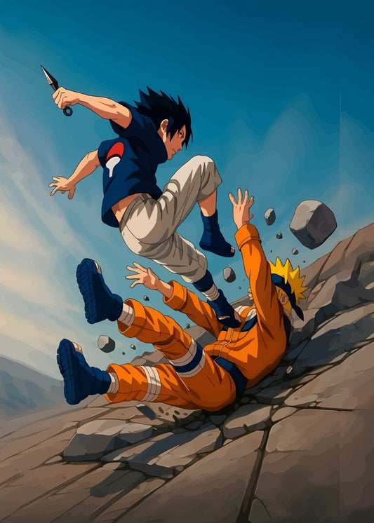 Naruto vs Sasuke Uchiha