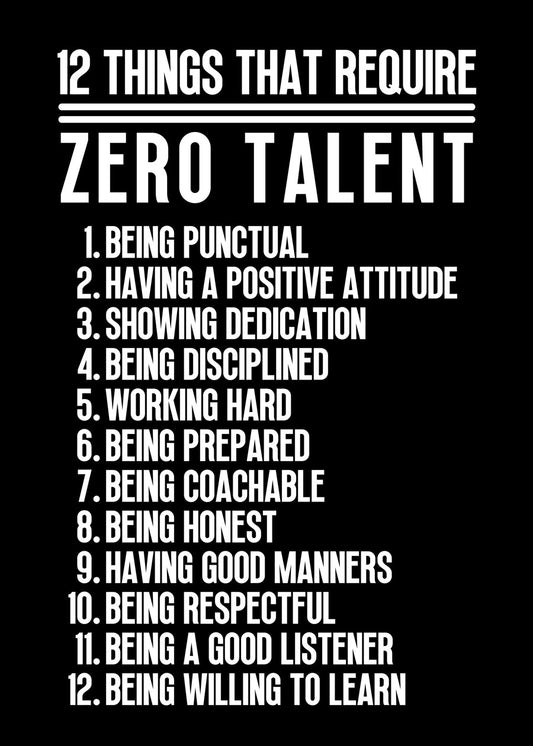 12 Things That Require Zero Talent