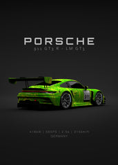 Porsche LM GT3 911 GT3 R Back