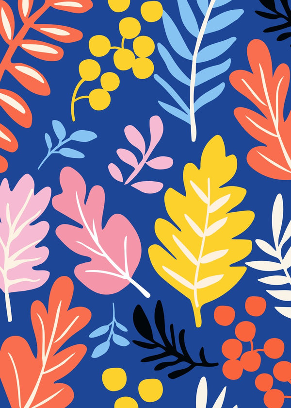 Playful Leaf Pattern