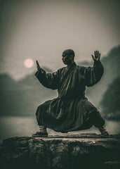 Shaolin Warrior Moon Pose