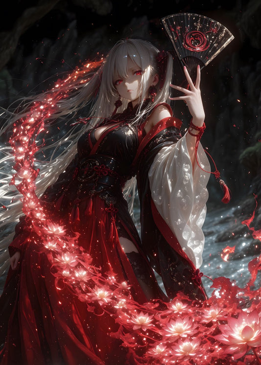 Ethereal Dance of Flames