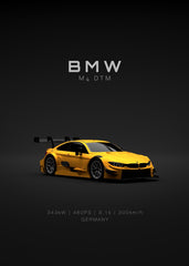 BMW M4 DTM 2015 Race Car