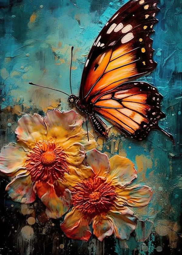 Floral Butterfly