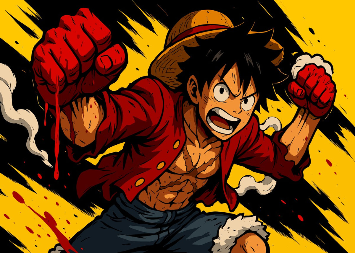 Monkey D Luffy Anger