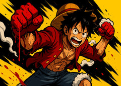 Monkey D Luffy Anger