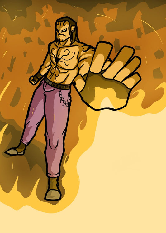 Fantasy Burning fire