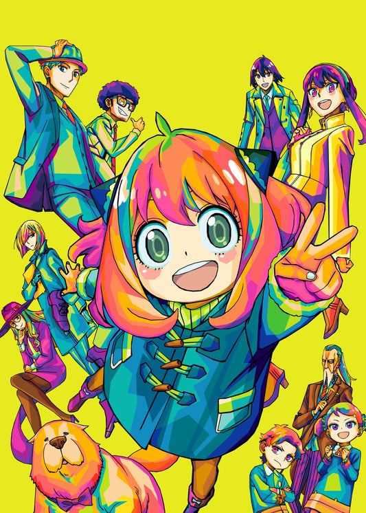 Spy x Family Pop Art Anime