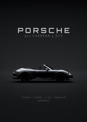 Porche Carrera 4 GTS Cabriolet
