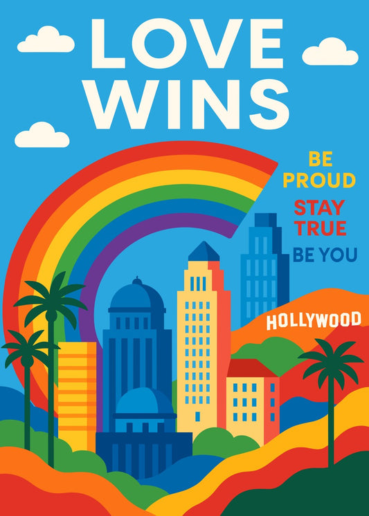 Love Wins Hollywood Pride Post