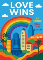 Love Wins Hollywood Pride Post