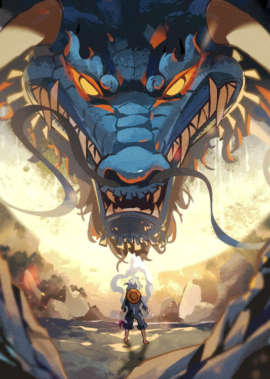 Luffy vs kaido, One Piece