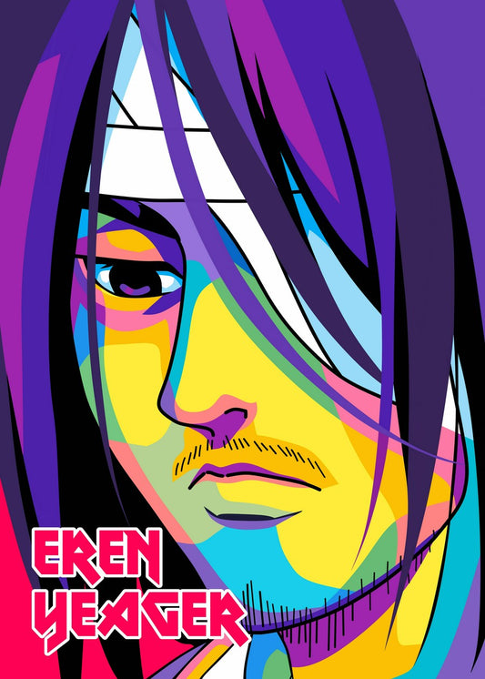 Eren Yeager Pop Art