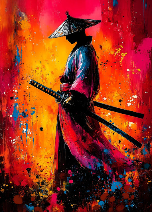 Samurai in the Flames