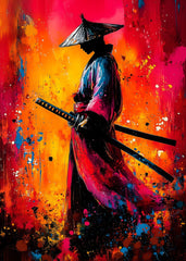 Samurai in the Flames