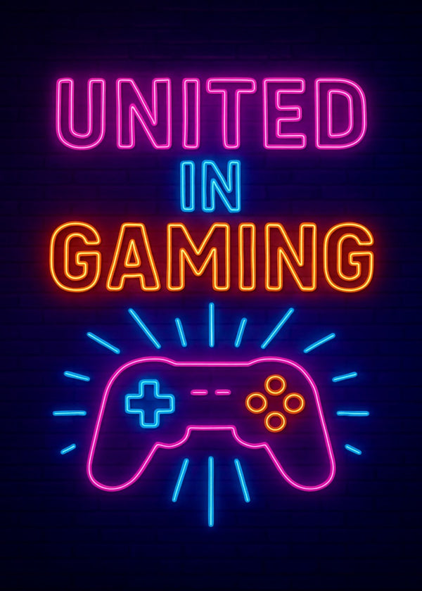 United in gaming sign