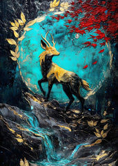 Celestial Stag's Ascent