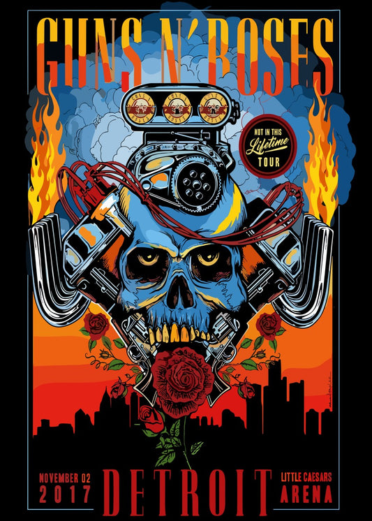 Guns N Roses Detroit 2017